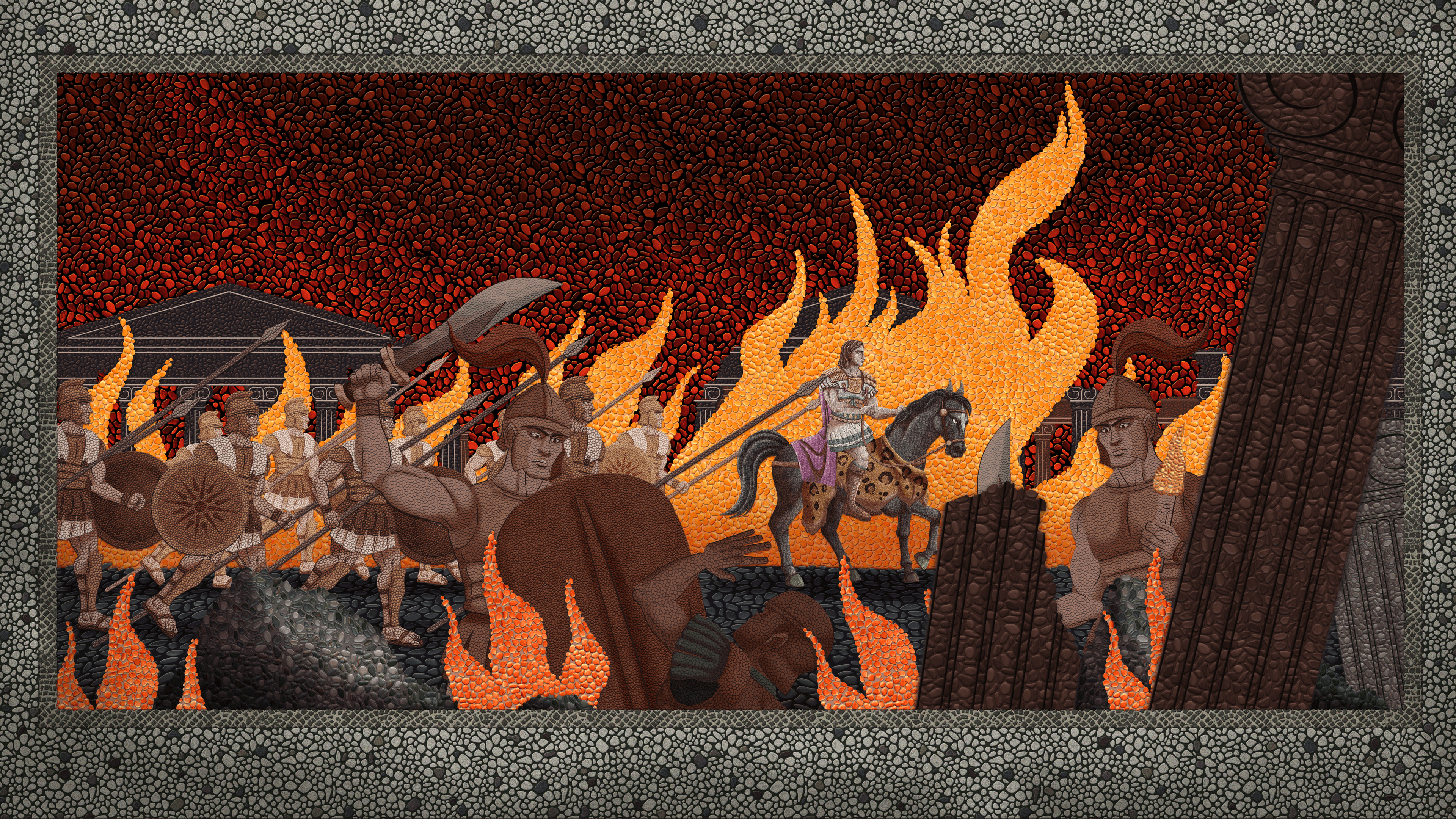 Chronicles battle scene